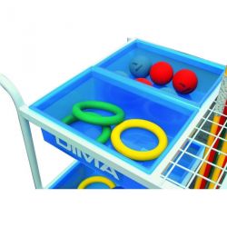 MULTI-PURPOSE SPORTS EQUIPMENT TRANSPORT TROLLEY | DIMASPORT