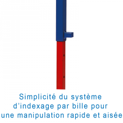 Haie internationale peinte