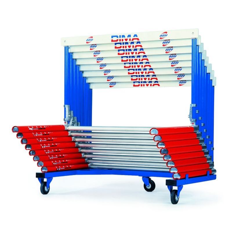 Chariot de transport pour 8 haies prestiges/internationales aluminium Chariot de transport pour 8 haies prestiges/internationales aluminium