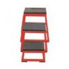 Trapezoid plyometric boxes / benchesset of 3