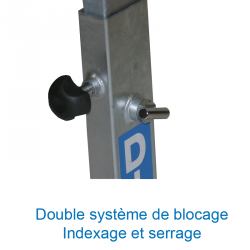 Steeplechase water jump barrier with ground sleeves