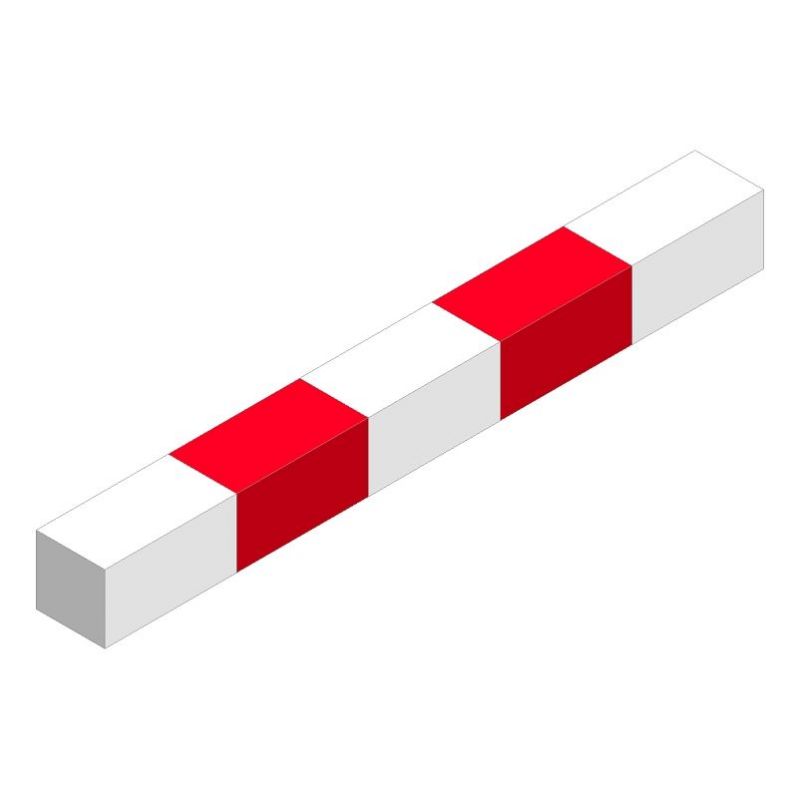 Replacement wooden beam for mini steeplechase barrier