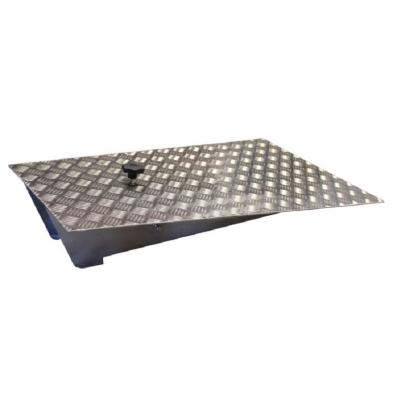ALUMINIUM LID - FLUSH MOUNT  TO BE SURFACED