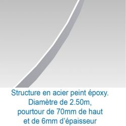 CERCLE PRÉFORMÉ DISQUE A SCELLER CERTIFIÉ WORLD ATHLETICS | DIMASPORT