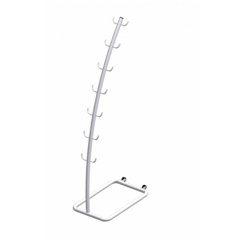 Portable pole rack