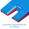 Matelas perche international monohousse 8.00 x 6.00 x 0.80/0.40m