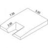 Matelas perche meeting monohousse7.00 x 5.00 x 0.80/0.50m