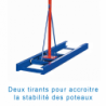 Stadium pole-vault uprightsper pair