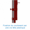 Competition telescopic steel high jump standards (per pair)