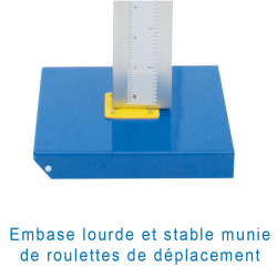 Elite telescopic high jump standards (per pair) | DIMASPORT