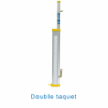 Elite telescopic high jump standards (per pair) | DIMASPORT