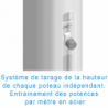 POTEAUX SAUT A LA PERCHE REPLIABLES -CERTIFIÉS WA |DIMASPORT