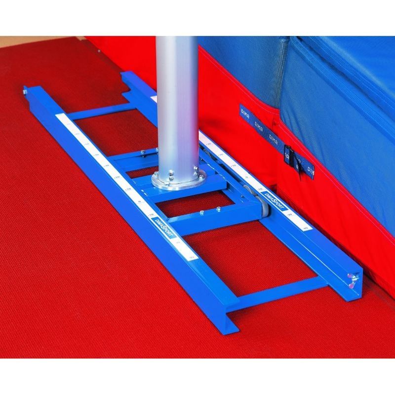 Rails classiques pour poteaux perche avec chariots a fixer - largeur 350mmla paire Rails classiques pour poteaux perche avec chariots a fixer - largeur 350mmla paire