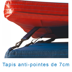Major championship comfort plus single cover high jump landing system 7.00 x 4.25/4.00 x 0.70m