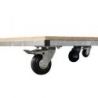 CHARIOT /  PLATEAU DE TRANSPORT SUR ROULETTE 200X200X10CM | DIMASPORT