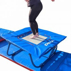 MINI TRAMPOLINE DE GYMNASTIQUE A RESSORT - DIMASPORT