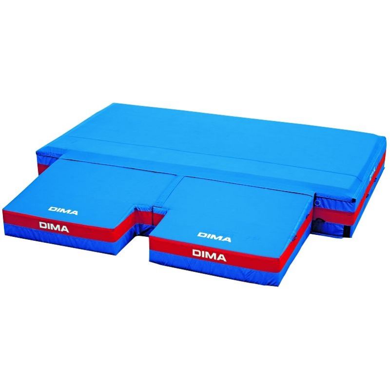 BASIC POLE VAULT LANDING SYSTEM 4.25x5.00x0.60/0.40M | DIMASPORT BASIC POLE VAULT LANDING SYSTEM 4.25x5.00x0.60/0.40M | DIMASPORT