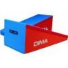 MODULE MOUSSE DE GYMNASTIQUE RECTANGULAIRE EN 2 PARTIES - DIMASPORT