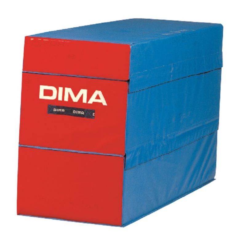 GYMNASTIC FOAM MODULE PLATFORM 3 OR 4 LEVELS 160X60X100CM - DIMASPORT GYMNASTIC FOAM MODULE PLATFORM 3 OR 4 LEVELS 160X60X100CM - DIMASPORT