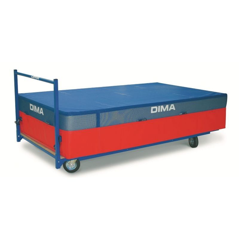 HORIZONTAL TRANSPORT CART FOR LARGE SPORT MATS 250x122CM - DIMASPORT HORIZONTAL TRANSPORT CART FOR LARGE SPORT MATS 250x122CM - DIMASPORT