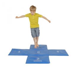 FOLDABLE FIRM MAT IN CROSS SHAPE 150X150X1.5CM - DIMASPORT