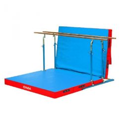 Barres mixtes a poseravec roulements et matelas integre