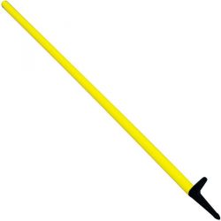 Slalom poles with plastic spikes (set of 12)