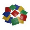 Square poly spots - set of 12 in a polybag