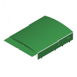 Garage sur roues fixes pour sautoir perche club 6.80 x 5.60m
