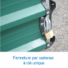Garage sur roues fixes pour sautoir perche club 6.80 x 5.60m