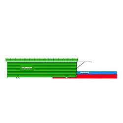 Garage sur roues fixes pour sautoir perche basic4.70 x 5.60m
