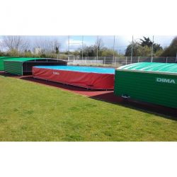 Garage sur roues fixes pour sautoir hauteur concept iii8.50 x 4.80m