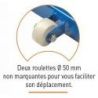 Poteau badminton double entrainementl'unite