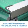 Garage integral sur roues fixes pour sautoir perche international8.60 x 6.70 m