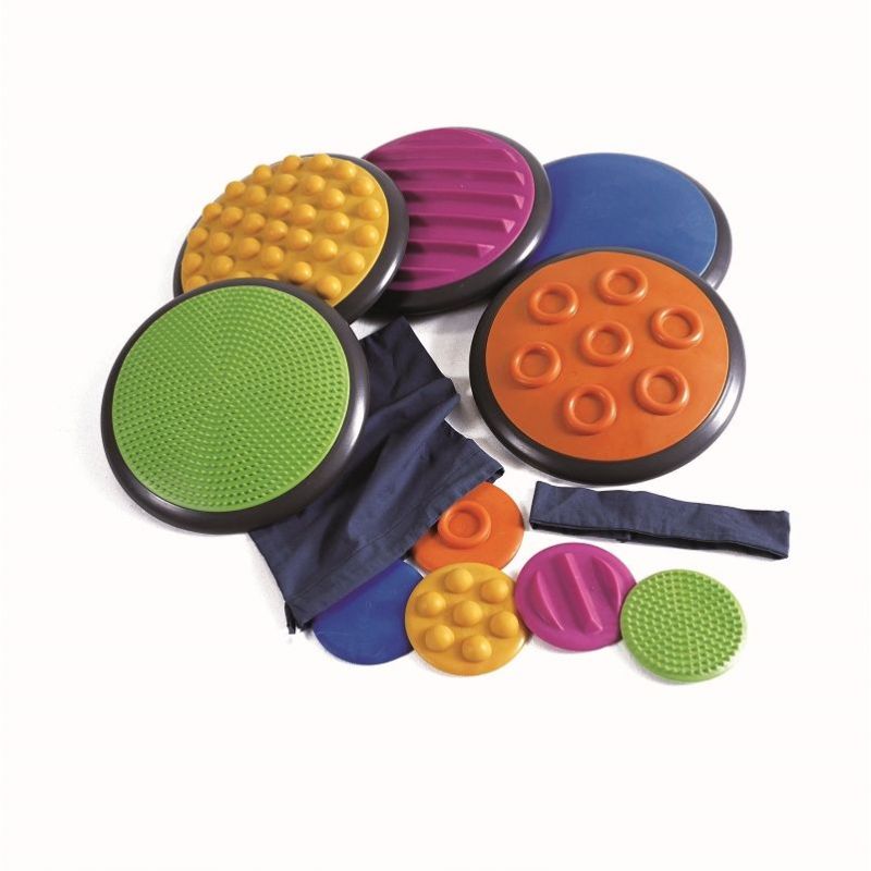 Tactile discs mobility course (10 pieces) Tactile discs mobility course (10 pieces)