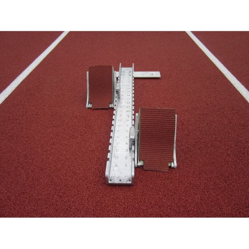 SYNTHETIC REPLACEMENT PADS FOR COMPETITION STARTING-BLOCK SYNTHETIC REPLACEMENT PADS FOR COMPETITION STARTING-BLOCK