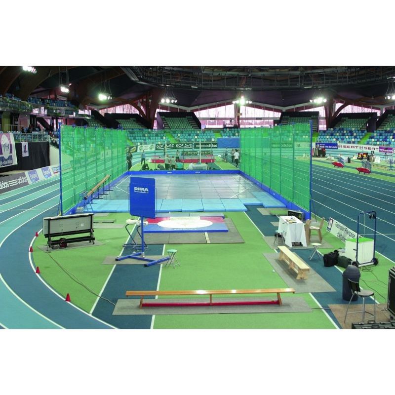 CAGE INTÉRIEURE DE LANCER DE POIDS 15x10x4M | ATHLÉTISME |DIMASPORT