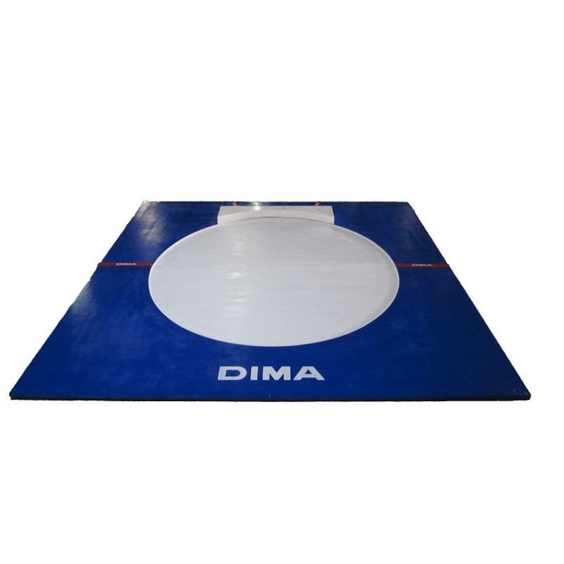 PLATEAU DE LANCER DE POIDS INTÉRIEUR BUTOIR INTÉGRÉ | DIAMSPORT PLATEAU DE LANCER DE POIDS INTÉRIEUR BUTOIR INTÉGRÉ | DIAMSPORT