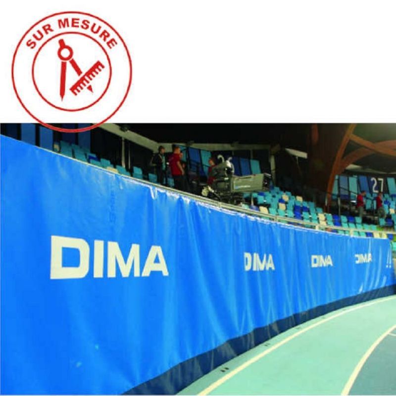 Custom made finish line protective pad - Track and Field | Dimasport Custom made finish line protective pad - Track and Field | Dimasport