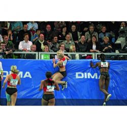 Custom made finish line protective pad - Track and Field | Dimasport