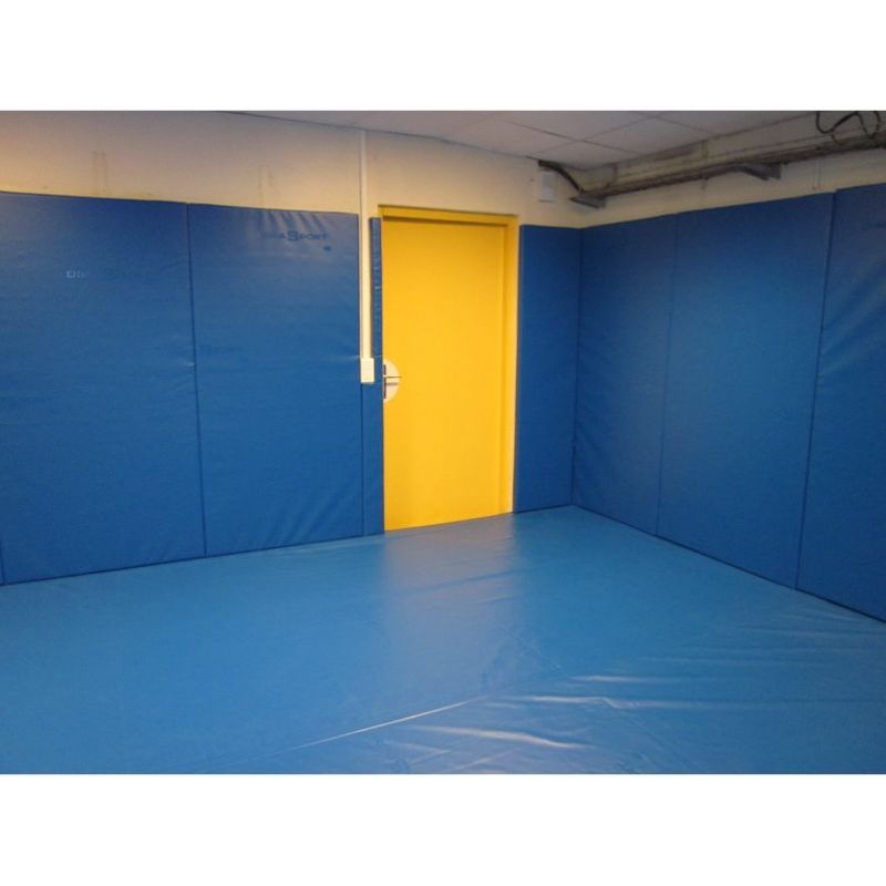 PROTECTION MURALE SUR MESURE EN MOUSSE HOUSSÉ D'UNE BÂCHE - DIMASPORT PROTECTION MURALE SUR MESURE EN MOUSSE HOUSSÉ D'UNE BÂCHE - DIMASPORT