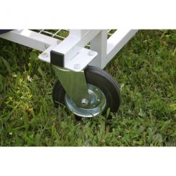 ABRI DE PISTE MOBILE 10 SIÈGES POUR ATTENTE / REPOS DES ATHLÈTES