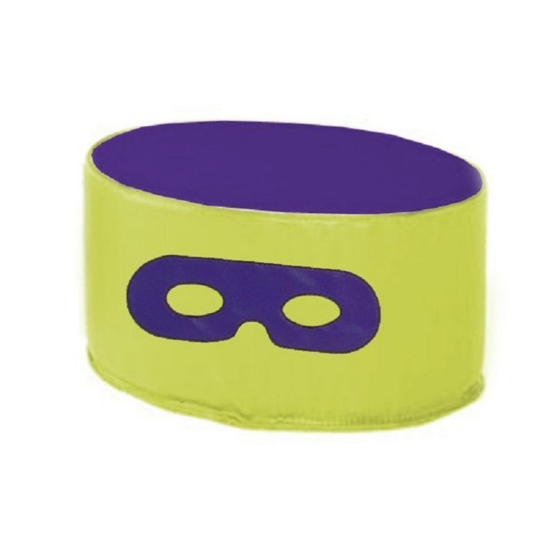 MINI POUF OVAL EN MOUSSE POUR ENFANT 26X34CM MINI POUF OVAL EN MOUSSE POUR ENFANT 26X34CM