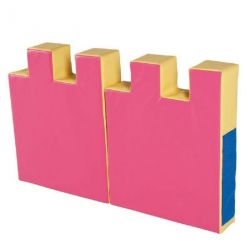 PARC AMOVIBLE POUR ENFANT EN MOUSSE 168X168X80CM | DIMAKID