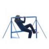  DOUBLE PARKOUR WINDOW BARS WITH TIE-RODS - 1M25 | DIMASPORT