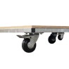 CHARIOT DE TRANSPORT SUR ROULETTE POUR MATELAS REPLIABLE 200 X 200 X 10 CM