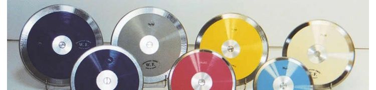 Disques de lancer pour l'athlétisme  | Equipement sportif Dimasport